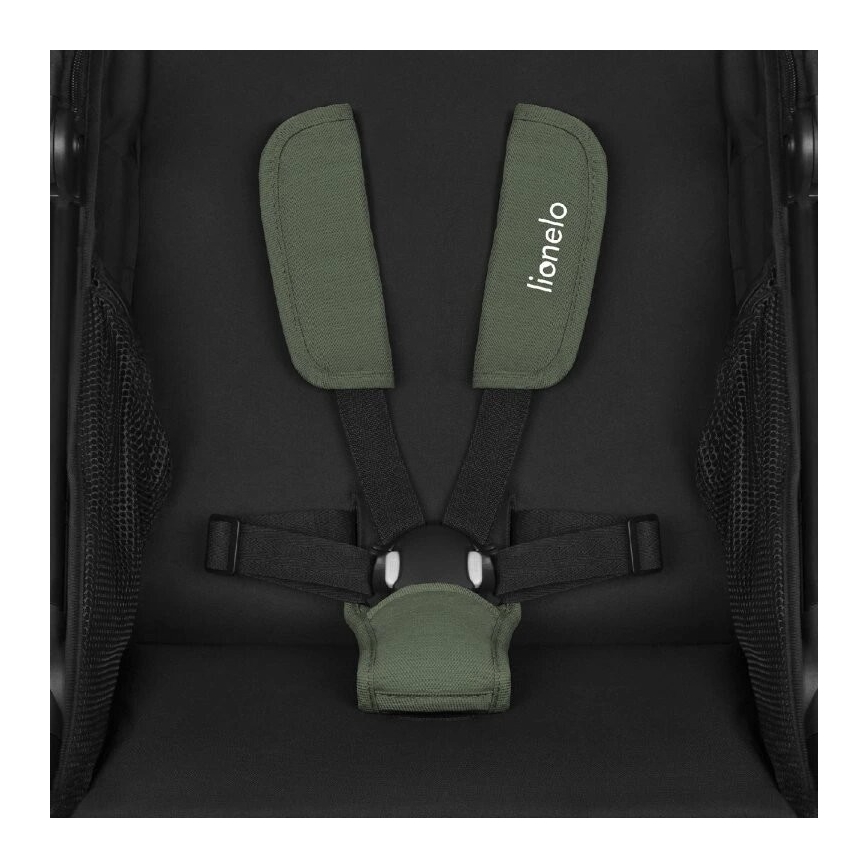 Lionelo - Cochecito AZURA negro/Verde