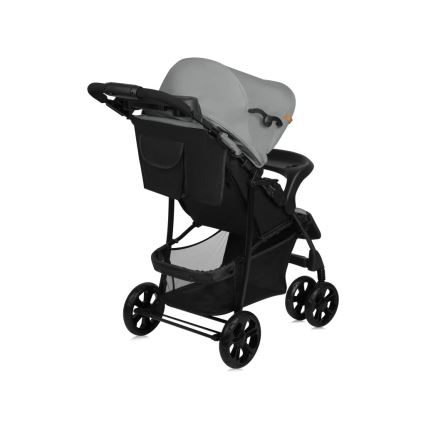 Lionelo - Cochecito EMMA PLUS gris/negro