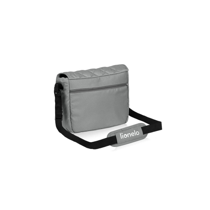 Lionelo - Cochecito EMMA PLUS gris/negro