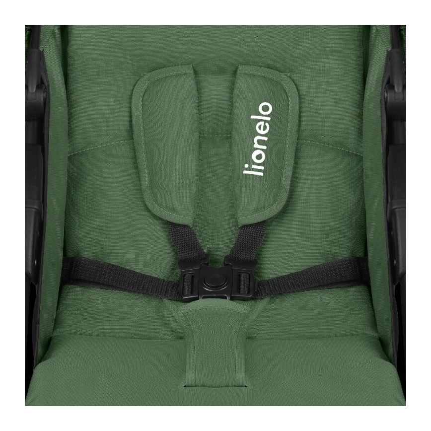 Lionelo - Cochecito EMMA PLUS Verde/negro
