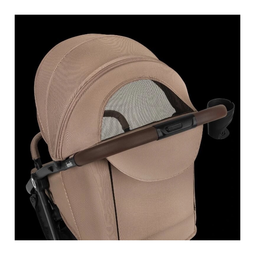 Lionelo - Cochecito INGRID beige/negro