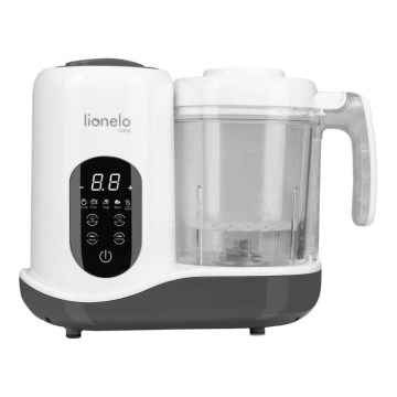 Lionelo - Cocina de vapor 5en1 BABYMENU 110W/230V blanco/gris