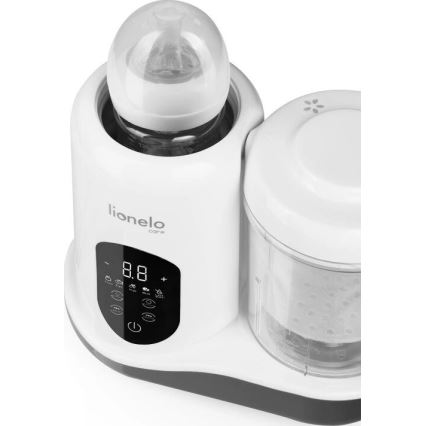 Lionelo - Cocina de vapor 5en1 BABYMENU 110W/230V blanco/gris
