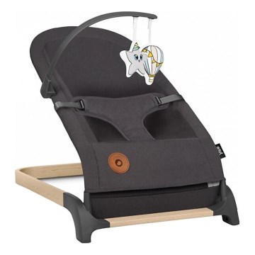 Lionelo - Columpio para bebés JUNE antracita