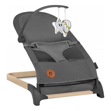 Lionelo - Columpio para bebés JUNE gris