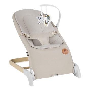 Lionelo - Columpio para bebés LILAC beige