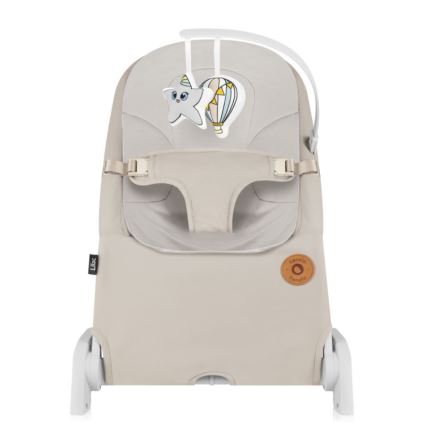 Lionelo - Columpio para bebés LILAC beige