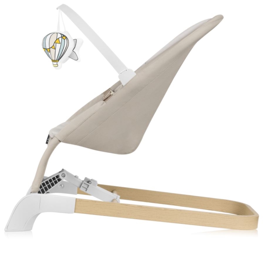 Lionelo - Columpio para bebés LILAC beige