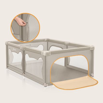 Lionelo - Corralito WILLOW beige