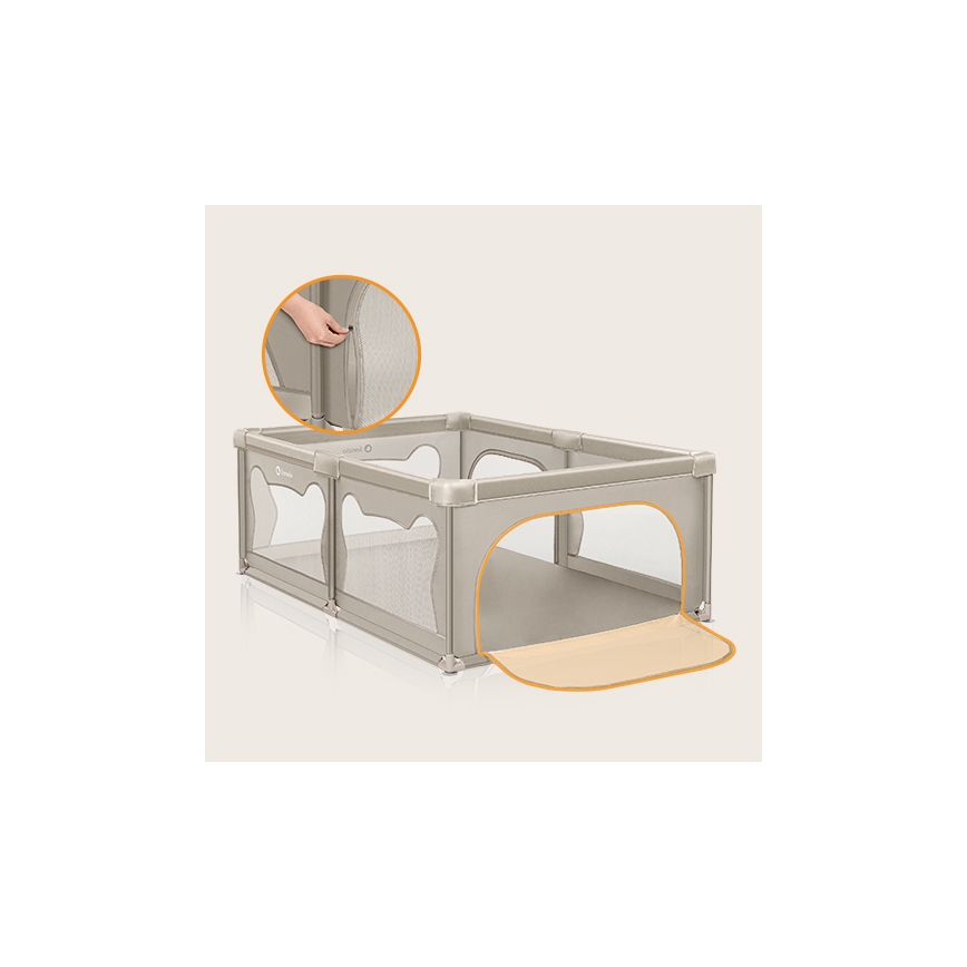 Lionelo - Corralito WILLOW beige
