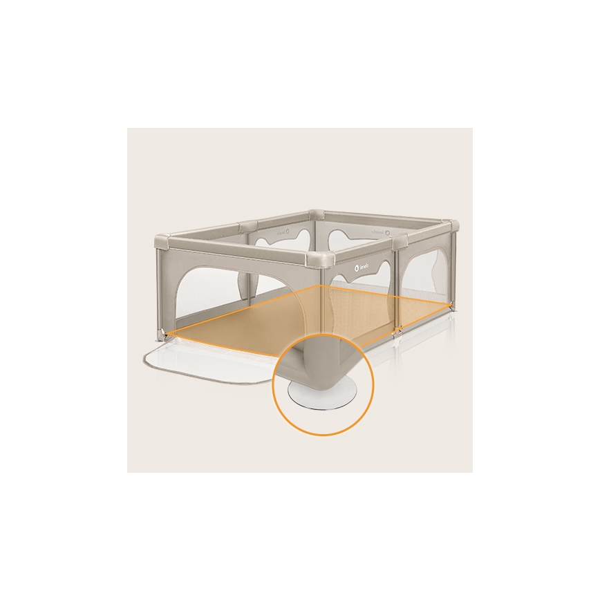 Lionelo - Corralito WILLOW beige