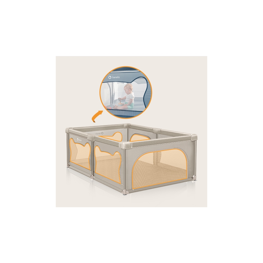 Lionelo - Corralito WILLOW beige