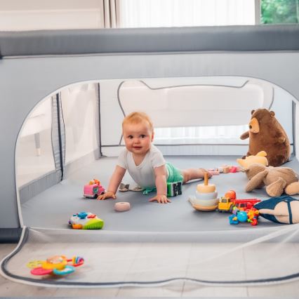 Lionelo - Corralito WILLOW gris