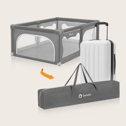 Lionelo - Corralito WILLOW gris