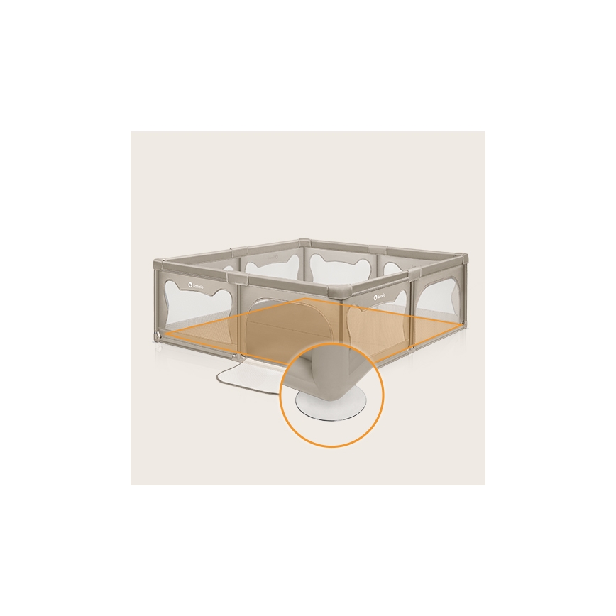 Lionelo - Corralito WILLOW XL beige