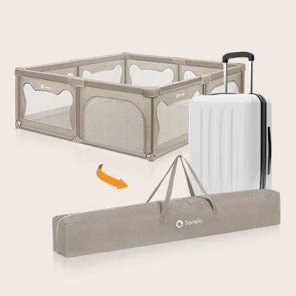 Lionelo - Corralito WILLOW XL beige