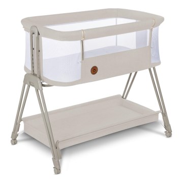 Lionelo - Cuna para bebé 2en1 LUNA beige