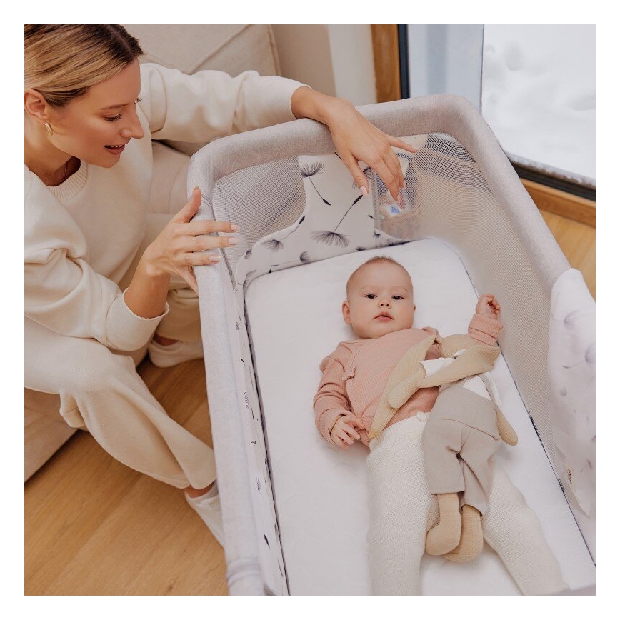 Lionelo - Cuna para bebé 3en1 AURORA beige