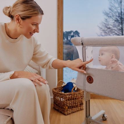 Lionelo - Cuna para bebé 3en1 AURORA beige