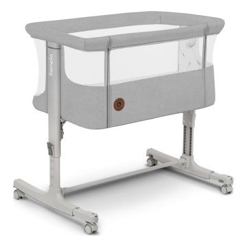 Lionelo - Cuna para bebé 3en1 AURORA gris