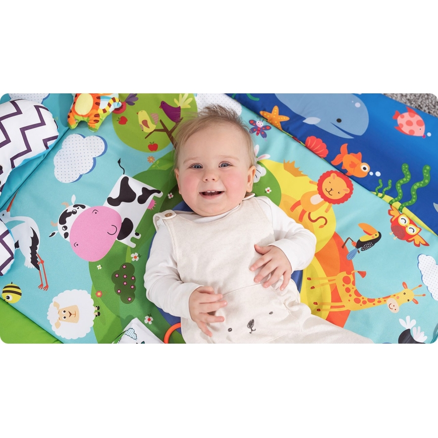 Lionelo - Manta de juego para niños ANIKA