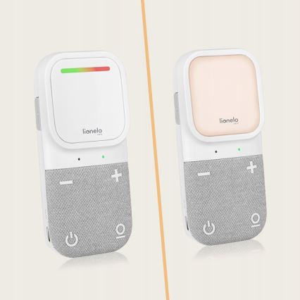 Lionelo - Monitor de audio inalámbrico y recargable para bebés BABYLINE 2.2 5V