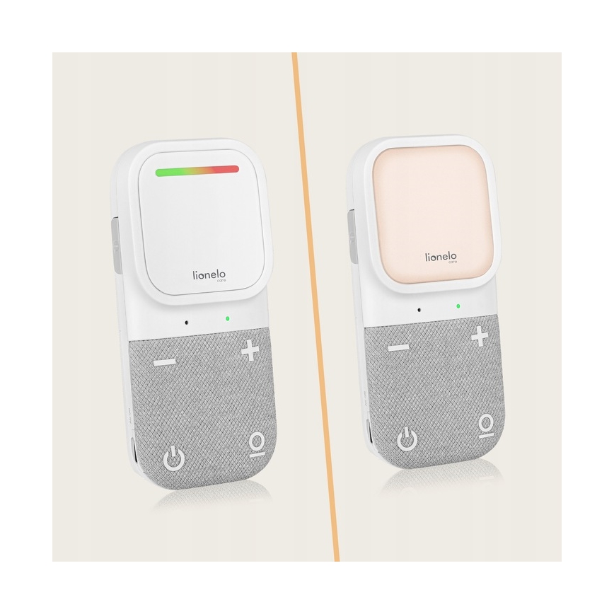 Lionelo - Monitor de audio inalámbrico y recargable para bebés BABYLINE 2.2 5V
