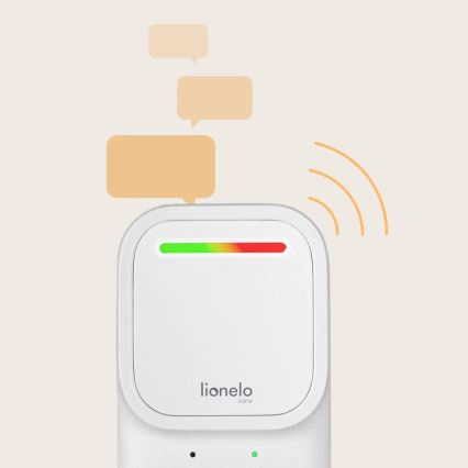Lionelo - Monitor de audio inalámbrico y recargable para bebés BABYLINE 2.2 5V