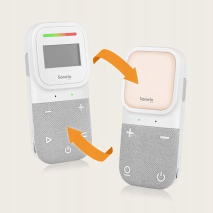 Lionelo - Monitor de audio inalámbrico y recargable para bebés BABYLINE 2.3 5V