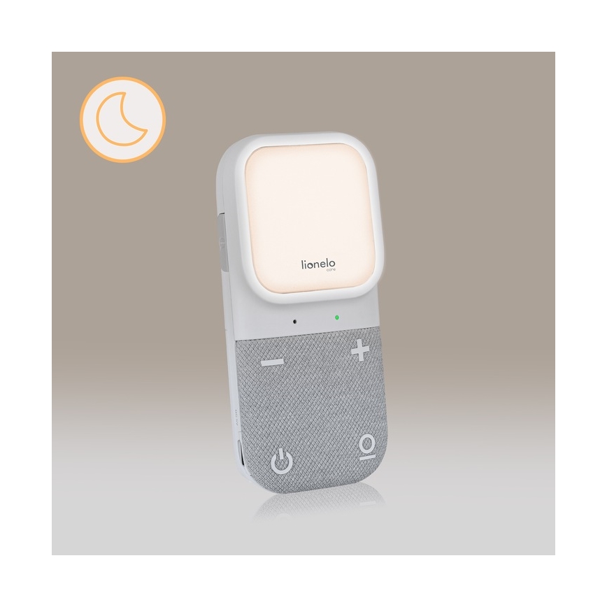 Lionelo - Monitor de audio inalámbrico y recargable para bebés BABYLINE 2.3 5V