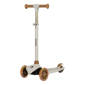 Lionelo - Patinete infantil JESSY 3xAA beige
