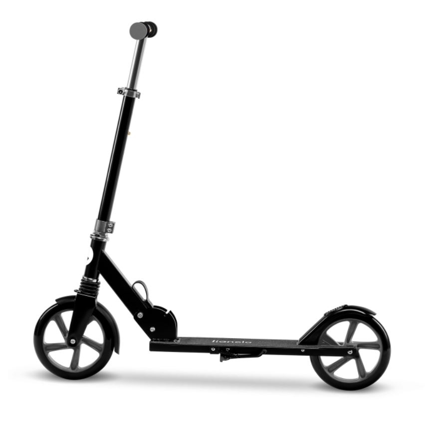 Lionelo - Patinete infantil LUCA negro