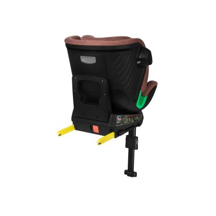 Lionelo - Silla de coche con base giratoria HARMONY i-Tamaño 40-150 cm color ladrillo