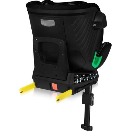 Lionelo - Silla de coche con base giratoria HARMONY i-Tamaño 40-150 cm negro