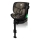 Lionelo - Silla de coche con base giratoria HARMONY i-Tamaño 40-150 cm negro/oliva