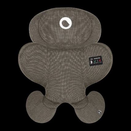 Lionelo - Silla de coche con base giratoria HARMONY i-Tamaño 40-150 cm negro/oliva