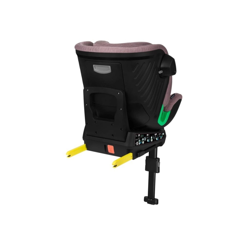 Lionelo - Silla de coche con base giratoria HARMONY i-Tamaño 40-150 cm rosa
