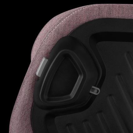 Lionelo - Silla de coche con base giratoria HARMONY i-Tamaño 40-150 cm rosa