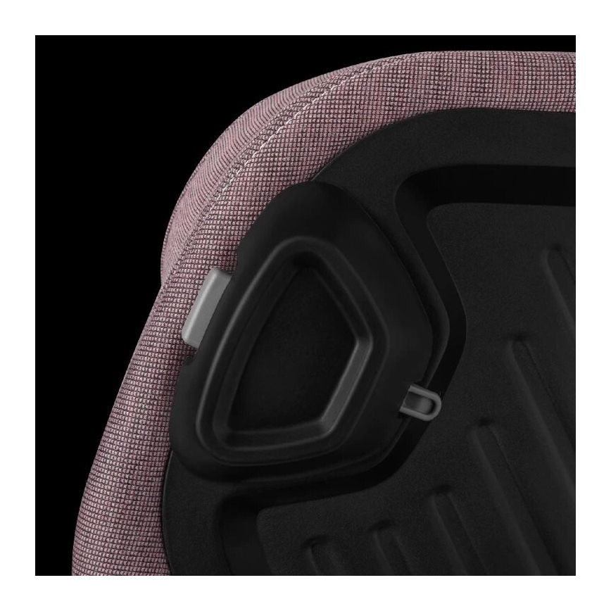 Lionelo - Silla de coche con base giratoria HARMONY i-Tamaño 40-150 cm rosa