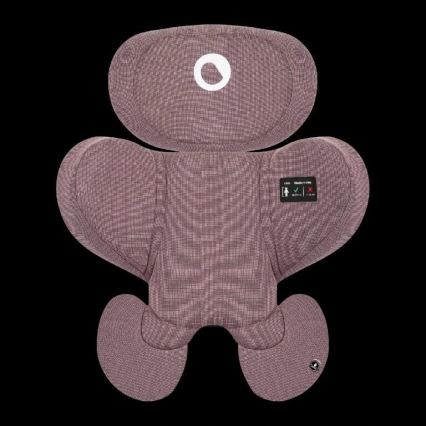 Lionelo - Silla de coche con base giratoria HARMONY i-Tamaño 40-150 cm rosa