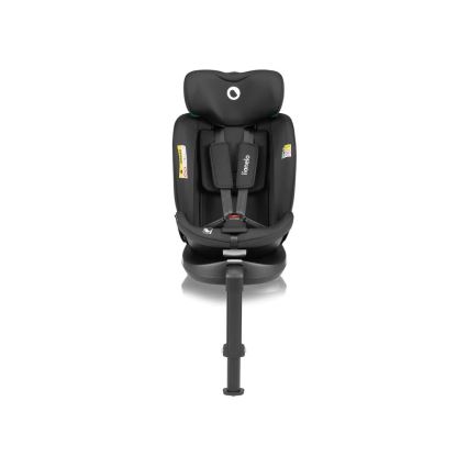 Lionelo - Silla de coche con base giratoria NAVY i-Tamaño 40-150 cm negro
