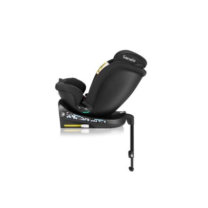 Lionelo - Silla de coche con base giratoria NAVY i-Tamaño 40-150 cm negro