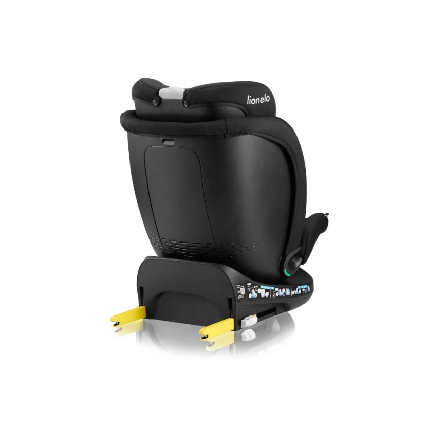 Lionelo - Silla de coche con base giratoria NAVY i-Tamaño 40-150 cm negro