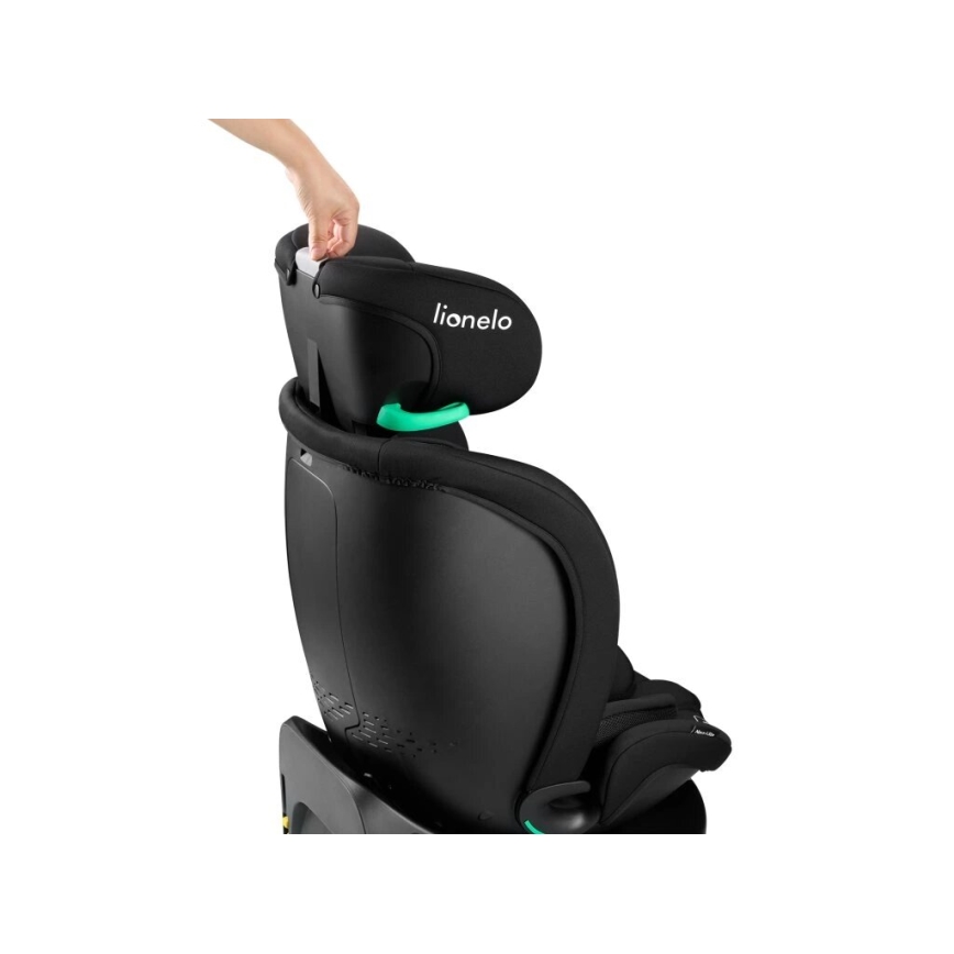 Lionelo - Silla de coche con base giratoria NAVY i-Tamaño 40-150 cm negro
