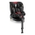 Lionelo - Silla de coche con base giratoria NAVY i-Tamaño 40-150 cm negro/rojo