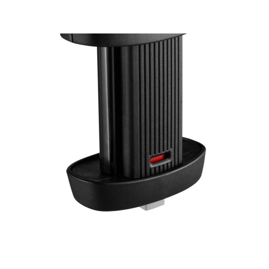 Lionelo - Silla de coche con base giratoria NAVY i-Tamaño 40-150 cm negro/rojo