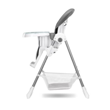 Lionelo - Silla de comedor para niños LINN PLUS blanco/gris