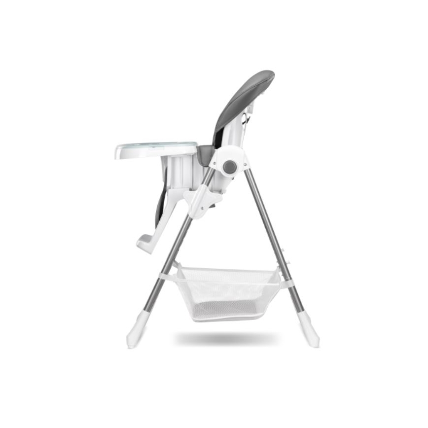 Lionelo - Silla de comedor para niños LINN PLUS blanco/gris