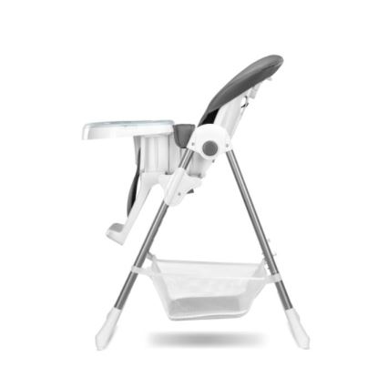 Lionelo - Silla de comedor para niños LINN PLUS blanco/gris