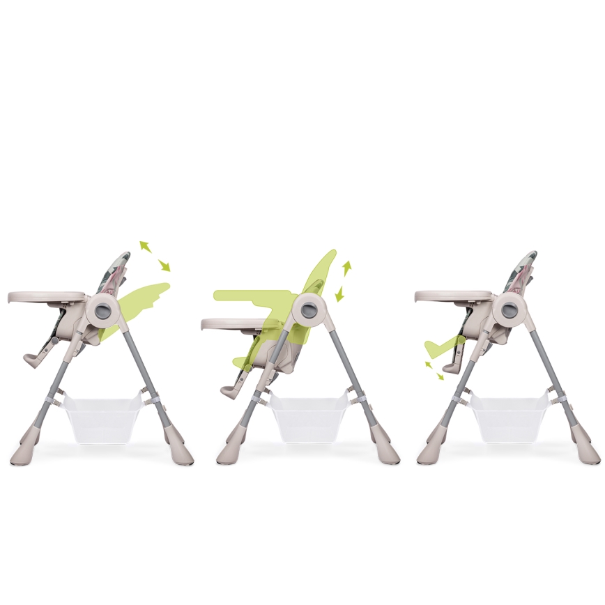 Lionelo - Silla de comedor para niños ZANNA beige